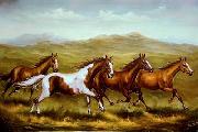 unknow artist Horses 05 Sweden oil painting artist